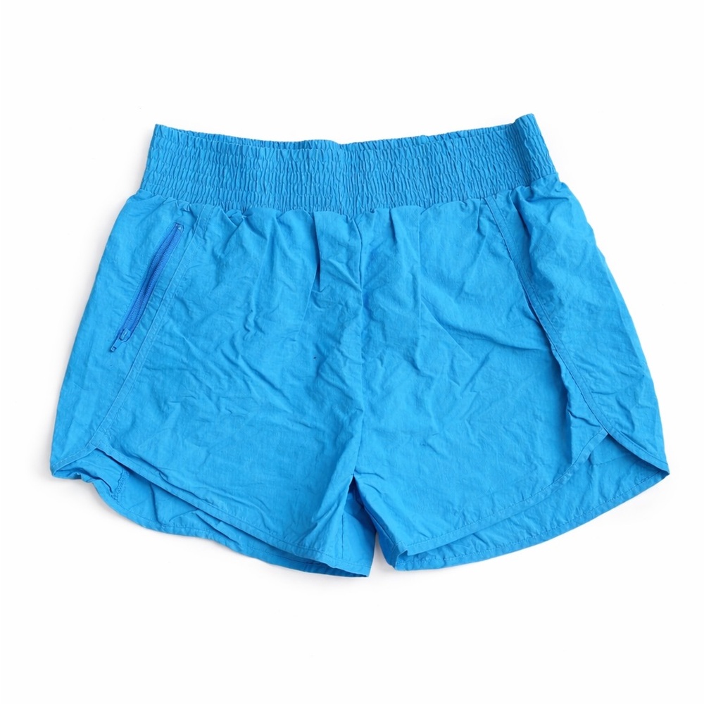 Zenana Outfitters Bright Blue Athletic Shorts